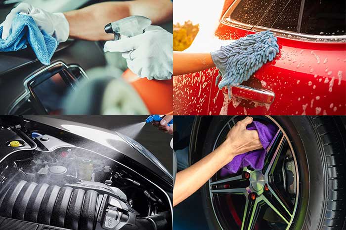 Nettoyage voiture intérieur extérieur